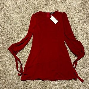 Yoins, size L (US 12), brand new with tags, beautiful deep red